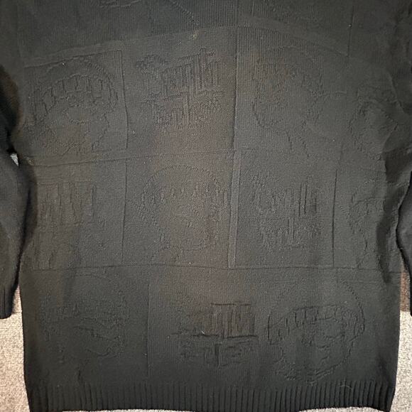 VTG Southpole Crew Neck Sweater Black Size XXL - Picture 2 of 8